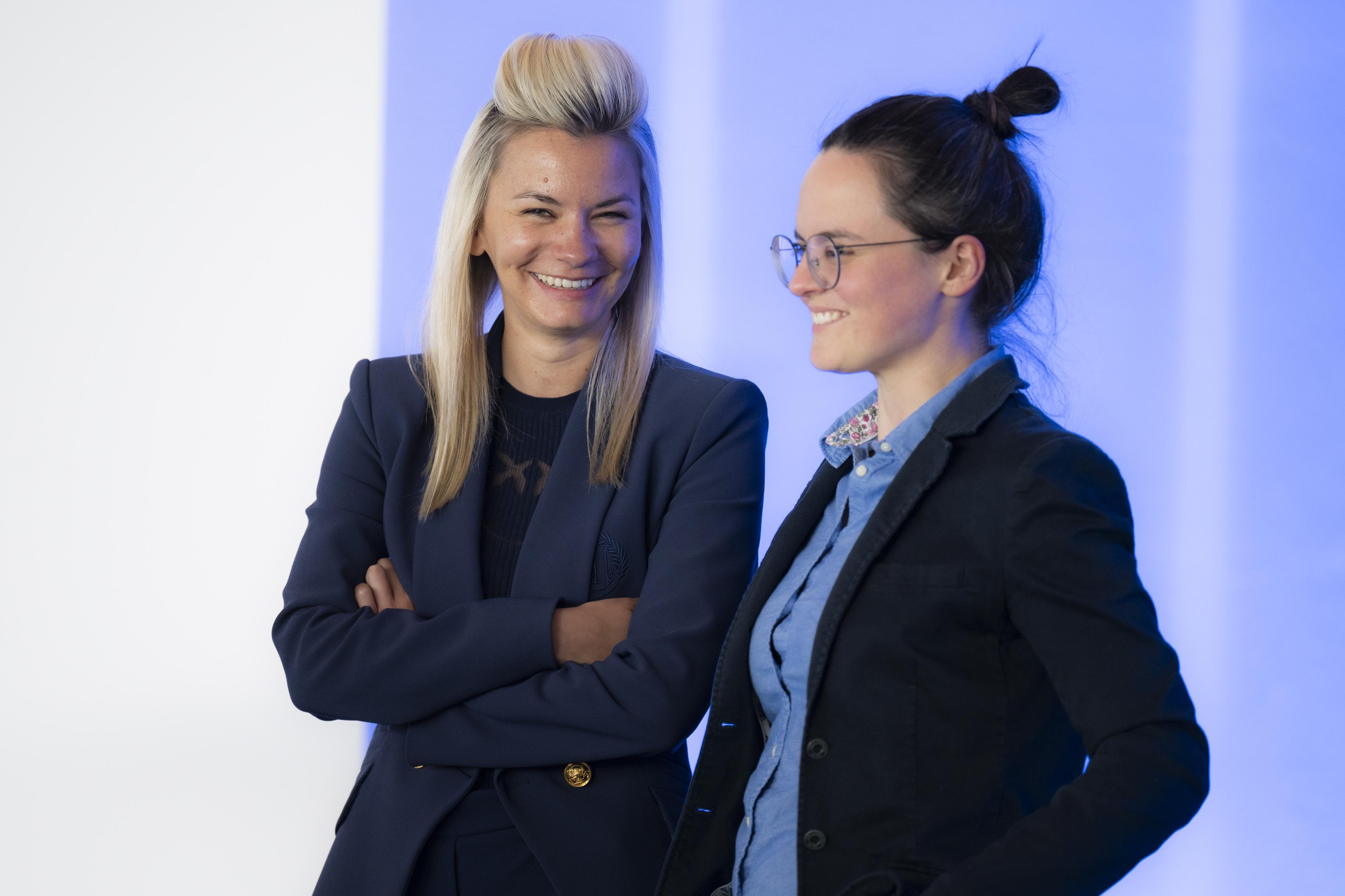 Alexandra Kammerer und Sonja Nocker